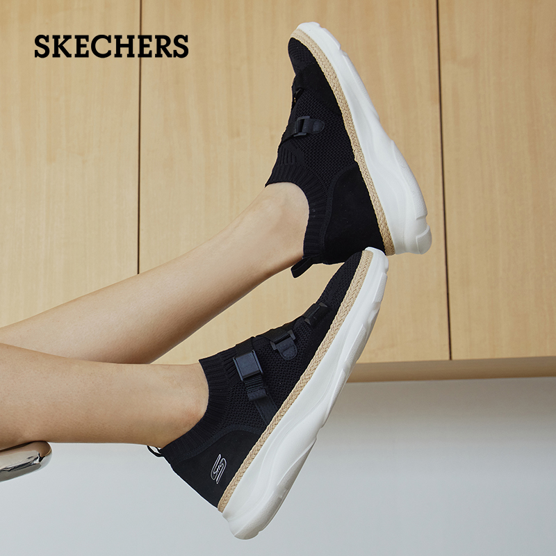Skechers斯凯奇2020新款一脚蹬鞋女士天使鞋小白鞋休闲鞋117014 Skechers斯凯奇2020新款一脚蹬鞋女士天使鞋小白鞋休闲鞋117014