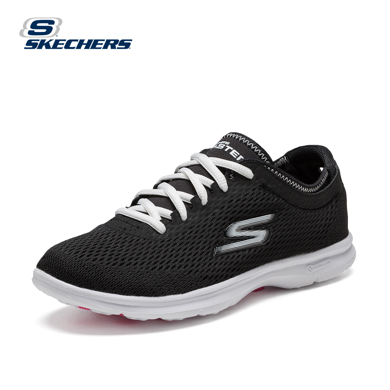 skechers斯凯奇2017年新款运动休闲鞋  透气缓震健步女鞋14211产品展示图3