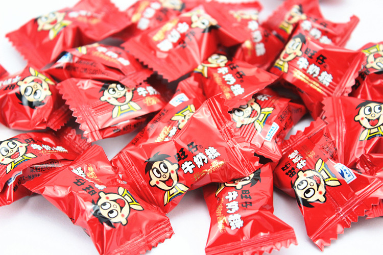 喜糖果旺仔牛奶糖喜糖原味软糖旺旺牛奶糖特价批发零食散装250g
