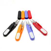 DIY cross stitch U-shaped gauze safety belt cap small scissors thread head scissors household hand sewing scissors