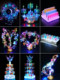 바 칵테일 랙 LED 총알 유리 와인 샴페인 스낵 KTV 스테인레스 스틸 유리 글래스 랙 바 칵테일 랙 LED 총알 유리 와인 샴페인 스낵 KTV 스테인레스 스틸 유리 글래스 랙