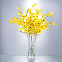 Simple Calla Lily glass vase hipster hotel ornaments new home living room accessories housewarming gift