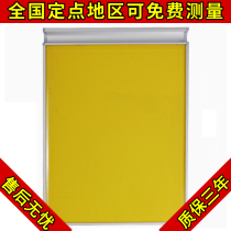 Factory direct 3C tempered glass crystal steel door custom cabinet door panel custom-made kitchen diamond door custom hidden frame