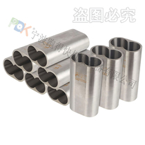 Parallel twin screw water pull strip granulation extruder Threaded element matching copper body providing copper body inlaid water channel