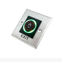 Access control sensor switch Palm sensing open door red exterior rainproof switch 86 type press-free switch