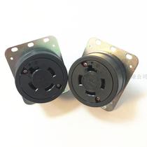 AMERICAN DENKI AMERICAN motor industrial socket 4660 4662R three-phase four-wire concealed socket 60A