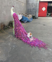 Floral Foam Peacock Floral Floral Floral Flower Wedding Celebration Wedding Christmas Mall Sale of Beauty Chen Shop Windows