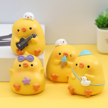 Little pigeon and vitality duck creative Valentines Day ornaments desktop cute gift for boyfriend birthday girl