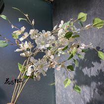 Simulation Gsamantha Blossom Persian Chamomile Courtyard Wildflower White Light Pink Floral Sea Photography Shooting Props Fake flowers to hold flowers