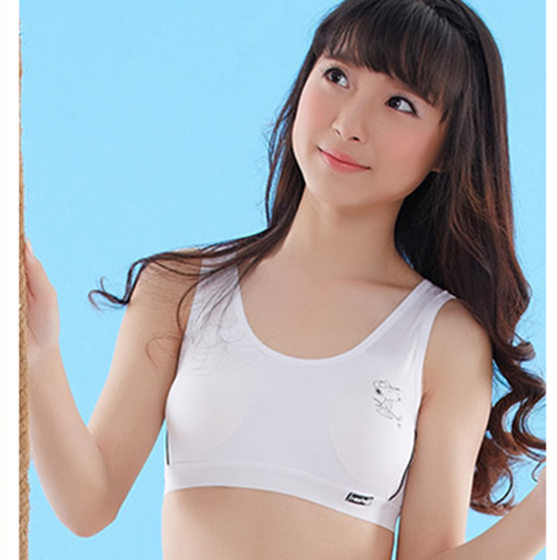 Girls underwear without steel ring breathable sports bra running sleeping vest student development period modal underwear
Girls underwear without steel ring breathable sports bra running sleeping vest student development period modal underwear