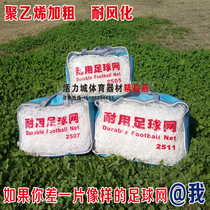 (two pieces)High-grade polyethylene football net 5-a-side 7-a-side 11-a-side football net Football door net