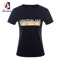 SEVLAE Saint Fry summer thin womens round neck short sleeve T-shirt sports print quick-drying clothes K122784591