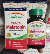Canada Jamieson Bodybuilding Melatonin nutritional release slow release tablets 10mg long-lasting release long-lasting tablets 60 tablets