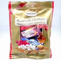 Canadian Golden Bonbon super soft almond sandwich nougat four flavors 100g