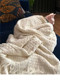 Ikea Hornma 캐주얼 담요, 회색 흰색, 130x170 에어컨 담요 소파 담요 간단한 덮개 담요 Ikea Hornma 캐주얼 담요, 회색 흰색, 130x170 에어컨 담요 소파 담요 간단한 덮개 담요