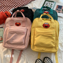 ins Super fire chic girl heart backpack bag Korean version of Harajuku ulzzang waterproof Joker backpack