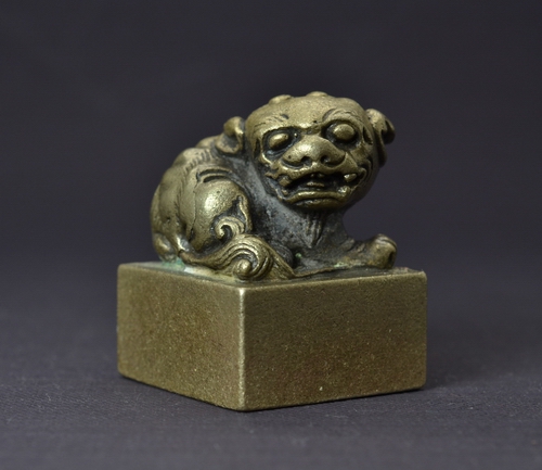 大号狮钮铜印 铜印 金石篆刻 印章 铜印章 纯铜