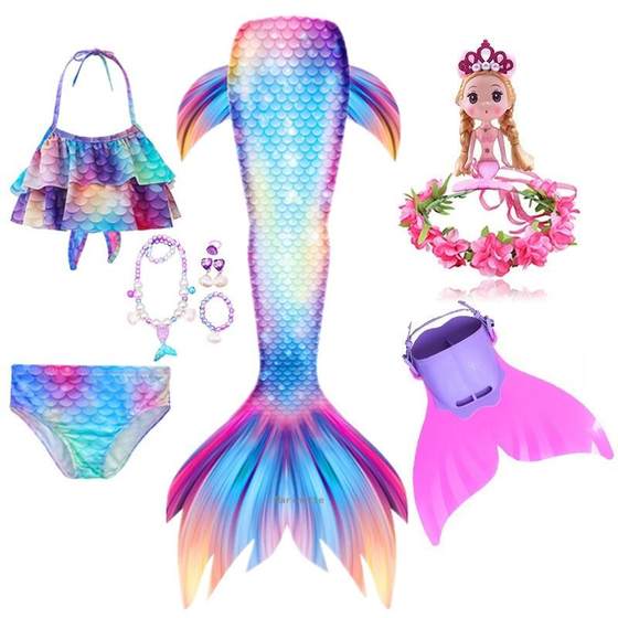 New children's mermaid tail swimsuit girl princess skirt mermaid costume fish tail little girl bikini split
New children's mermaid tail swimsuit girl princess skirt mermaid costume fish tail little girl bikini split