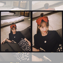 Mrs. Qian Little Daisy Embroidery Short Sleeve T-Shirt Women 2020 Summer Loose base shirt Lay Couple Blouse