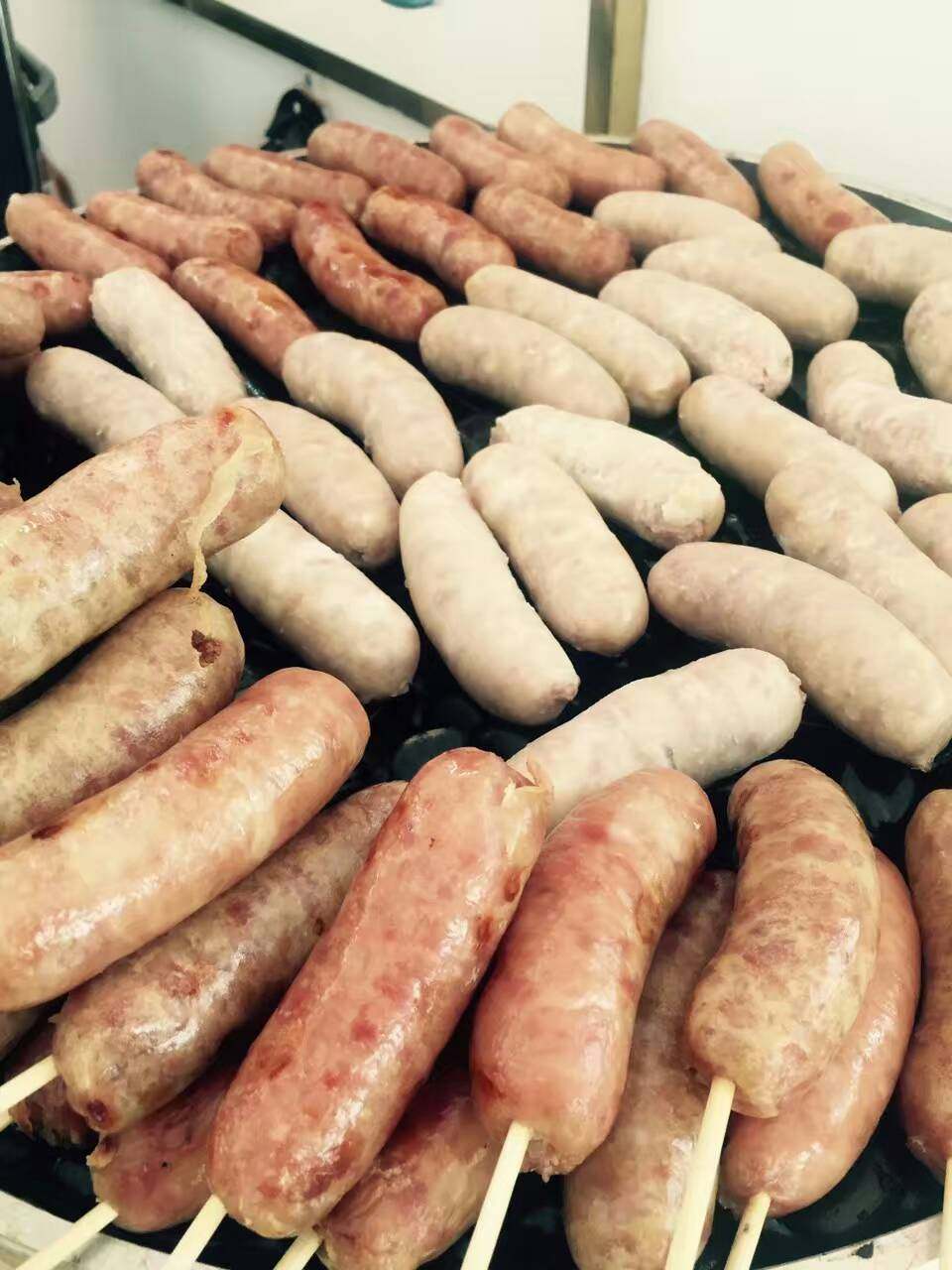 【原味 黑胡椒味】台湾风味地道肠火山石烤肠20根1.2kg地道肠香肠