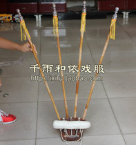 Leaning on the pole leaning against the pillow backrest male Wu will be big leaning on accessories opera drama supplies Male backrest woman leaning back