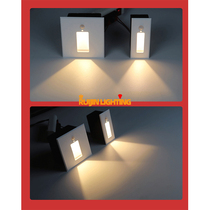 Inductive light human gangway stairs sound and light control smart radar night corridor doorway entrance 86 type embedded