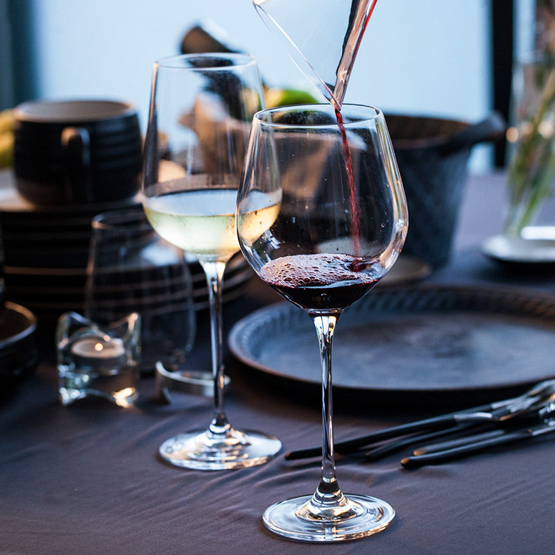 欧式高档家用玻璃红酒杯