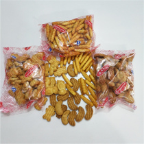 Kangyuan bear cookies Crispy strips Cashew nuts Classic nostalgic snacks Snacks Casual cuisine 10 packets more than province