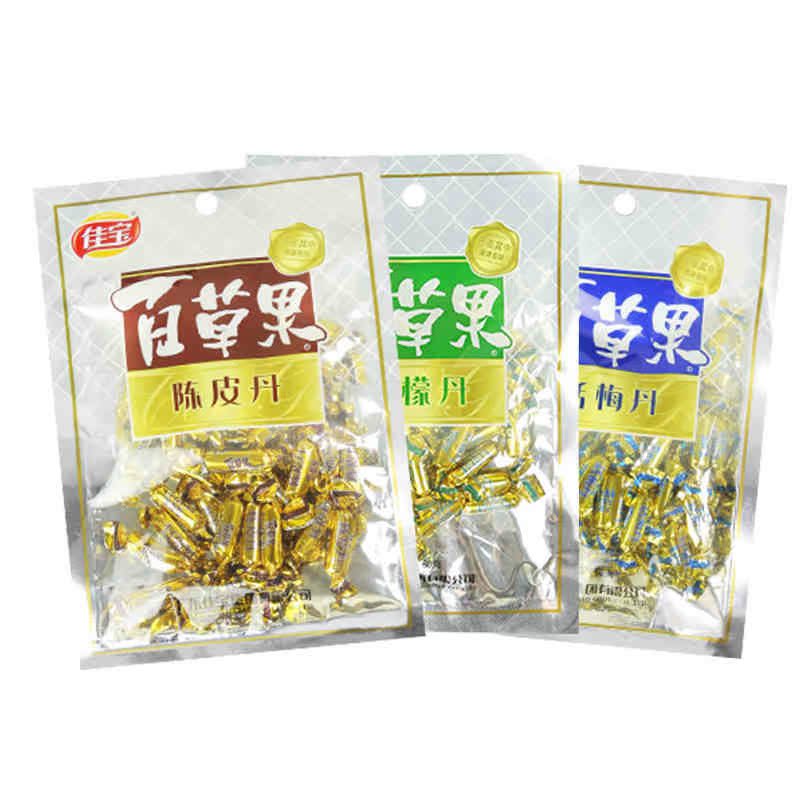 佳宝蜜饯糖果零食组合360g 话梅丹*2包/陈皮丹*2包/柠檬丹*2包产品展示图1