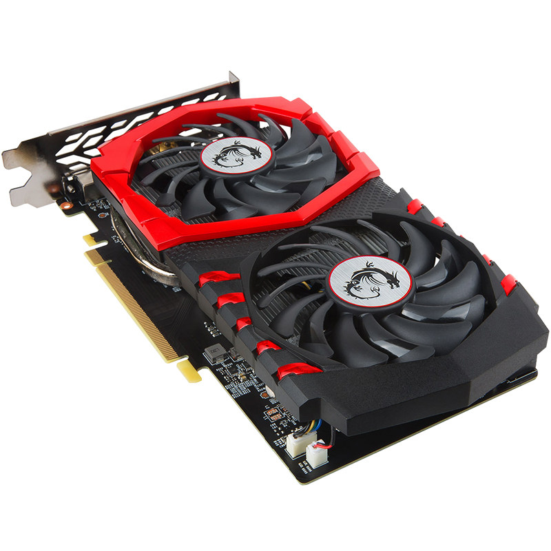 高清 现货顺丰 微星gtx1050ti gaming x 4g 电脑游戏显卡 超950 rx470