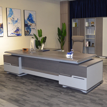 Fashion Boss Table President Table Personality Minima Modern White Atmospheric Big Bandae Office Owner Desk