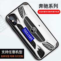 Mercedes-Benz C E-Class Car Custom Phone Case Suitable for Apple 7xs11pro12 glc amg Huawei p30