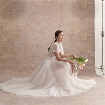 Guangzhous new warm color curtain cloth photo ancient one art painting oil painting shooting for the photo studio Taobao professional background cloth