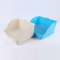 New product full 68 square toilet can be fixed four-corner toilet Pet ferret toilet potty