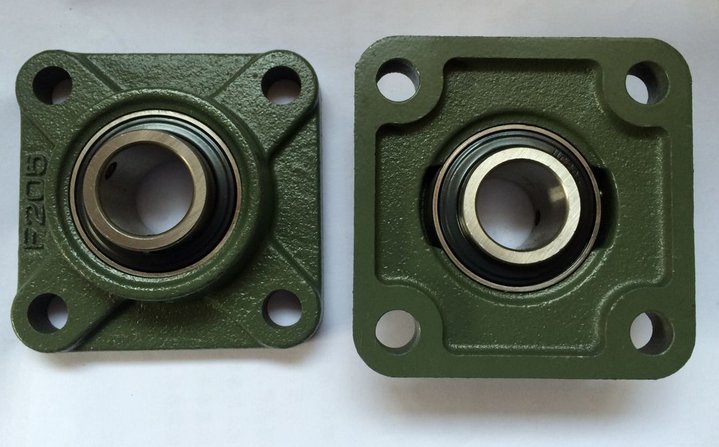 外球面轴承带座方形座ucf201 f202 f203 f204 f205 f206 f207