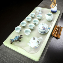 Tea set home living room office high-end light luxury tea table fully automatic integrated simple tea Pan stone consolidation block
