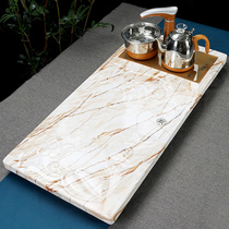 Kung Fu tea set home Modern simple creative stone Tea Table Office tea tray set fully automatic integration