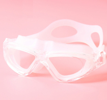 Goggles large frame waterproof anti-fog professional swimming glasses adult unisex high definition diving goggles goggles new