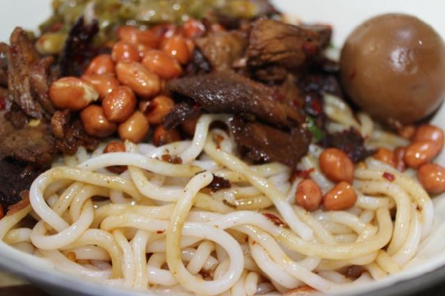 方便速食袋装衡阳卤粉5人份干米粉带配菜牛肉配料 1350g满2份包邮