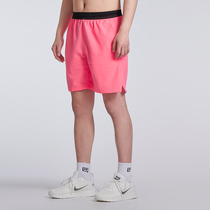 Tennis shorts pink five-point short pants summer tennis suit training suit US Open match suit fast-going person