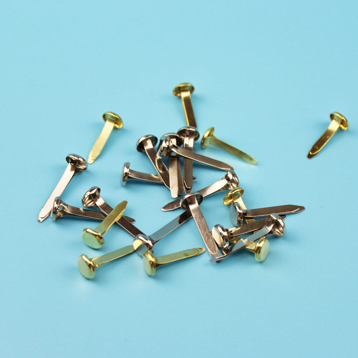 20只2.5cm两脚钉双脚钉二脚钉羊角钉创意diy美劳手工材料