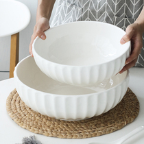 Net red super large ceramic pickleed fish bowl home Japanese creative restaurant boiled fish beef spicy hot soup bowl