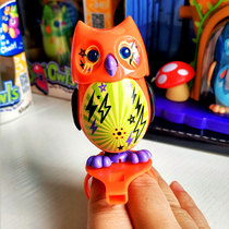 Yinhui soulmate owl with whistle small animal toy Singing chorus Voice-activated smart shaking head movable doll