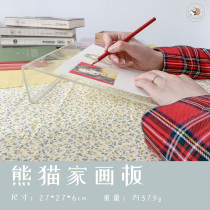 (Panda fat) Sketchboard frame reading and writing neck guard comic oblique board acrylic anti-fouling board oblique turn drawing board