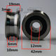 Roller double rowed bearing T-shaped groove guide rail ຮ່ອງຮອບຮູບ U-shaped T22/U228*22*14mmT16.5