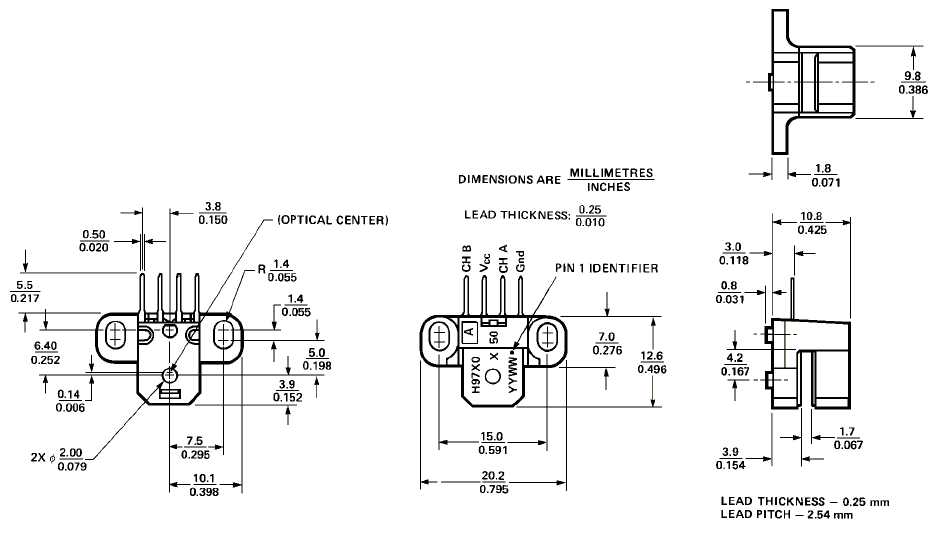 光栅解码器h9730线路图图片