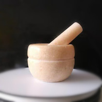 Stone Mortar Mash Garlic Ware Household Natural Stone Garlic Mortar Seed Old Mash Trite Stone Cohorts Grinding Machine Hand Mashing Jar