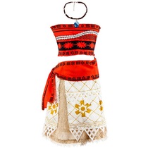 Moana Ocean Pocahontas children Moana Moana princess dress cosplay Halloween performance costume