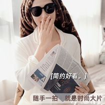 Anti-season flush Pyjamas Sleeping Woman Autumn Winter Warm Thickening Goat Plush Pure Color Minimalist White Home Suit Two Pieces