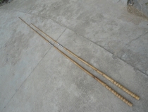 And following the lengthened Arhat bamboo net copying rod hand rod Plug-in segmented plug-in segmented multi-section fishing copy fishing rod